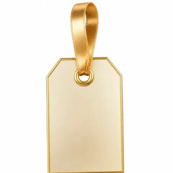 Blank gift tag — Bof