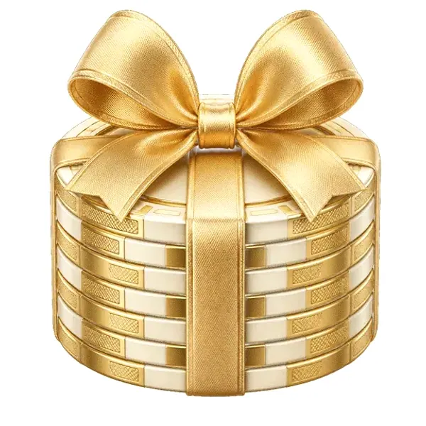 Poker chip gift — Bof