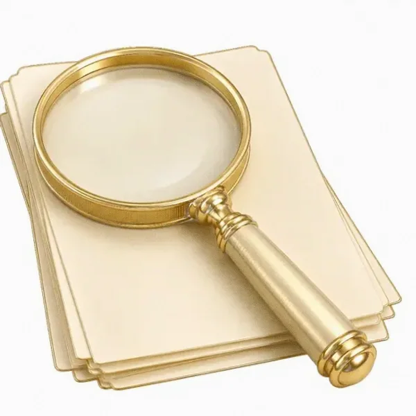Magnifying glass — Bof