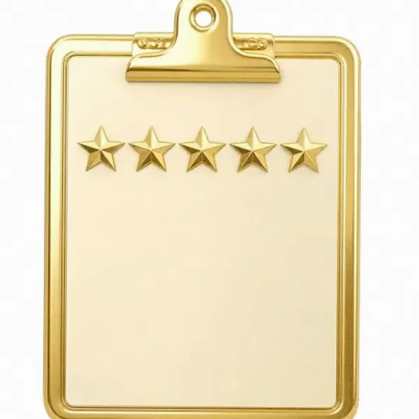 Star rating clipboard — Bof
