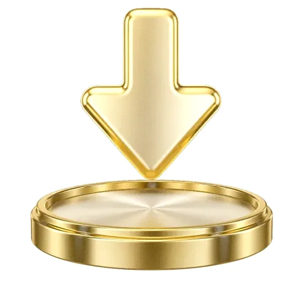 Downward arrow button — Bof