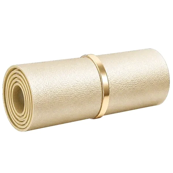 Rolled leather mat — Bof