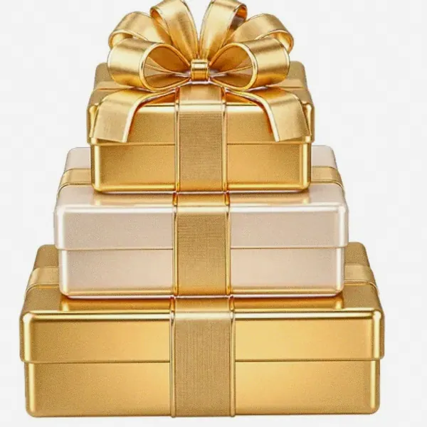 Stacked gift boxes — Bof