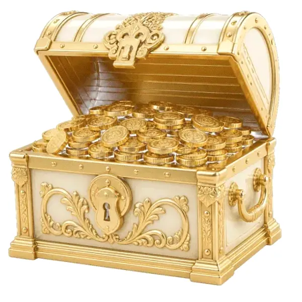 Open treasure chest — Bof