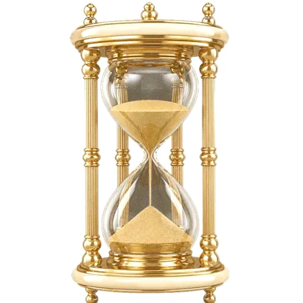Ornate hourglass — Bof