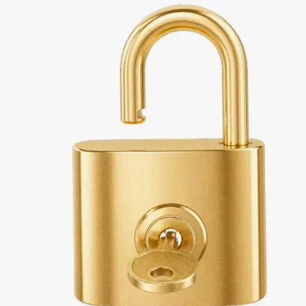 Open padlock — Bof