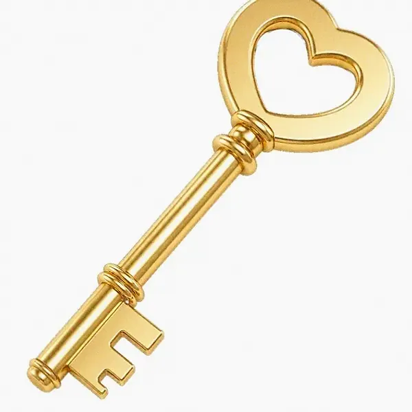 Ornate antique key — Bof