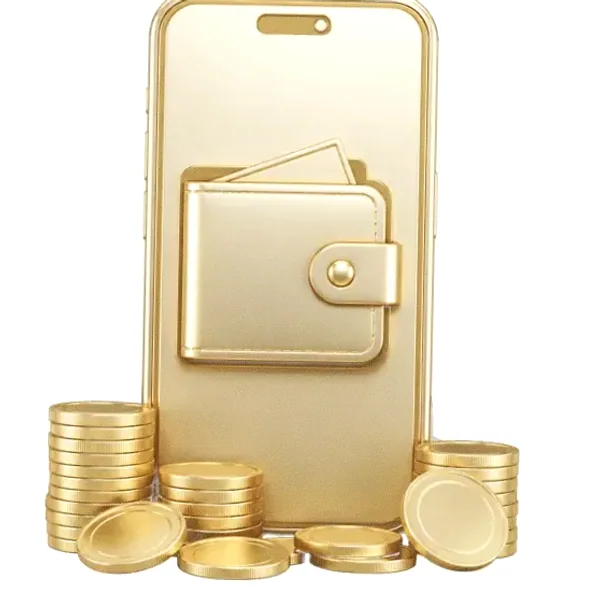 Smartphone with wallet — Bof