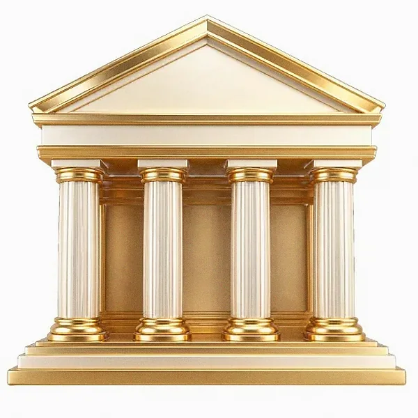 Classical bank building — Bof